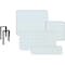 U Brands Dry-Erase Board, Glass, 12"Wx1/2"Lx12"H, Frost UBR2343U0001 - alternate 3